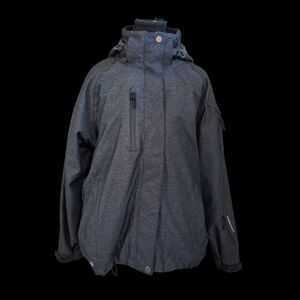 Stormtech Patrol Shell H2Extreme Men's 3 In 1 Grey Jacket  Size L